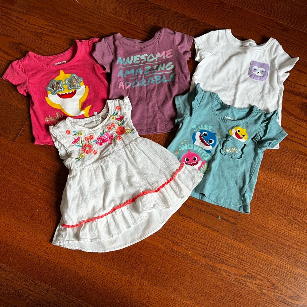 18 month shirts baby shark